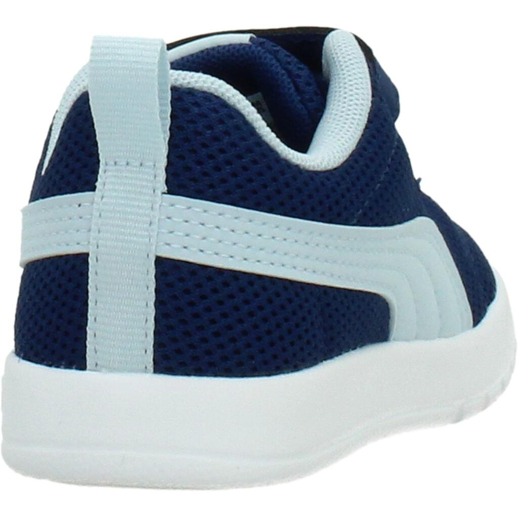 Puma CourtFlex V3, Sneaker Bambini in Tela - Blu 3/5