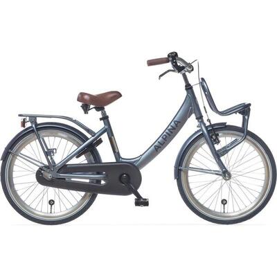 Alpina clubb m20 meisjesfiets, 20" satin blue matt