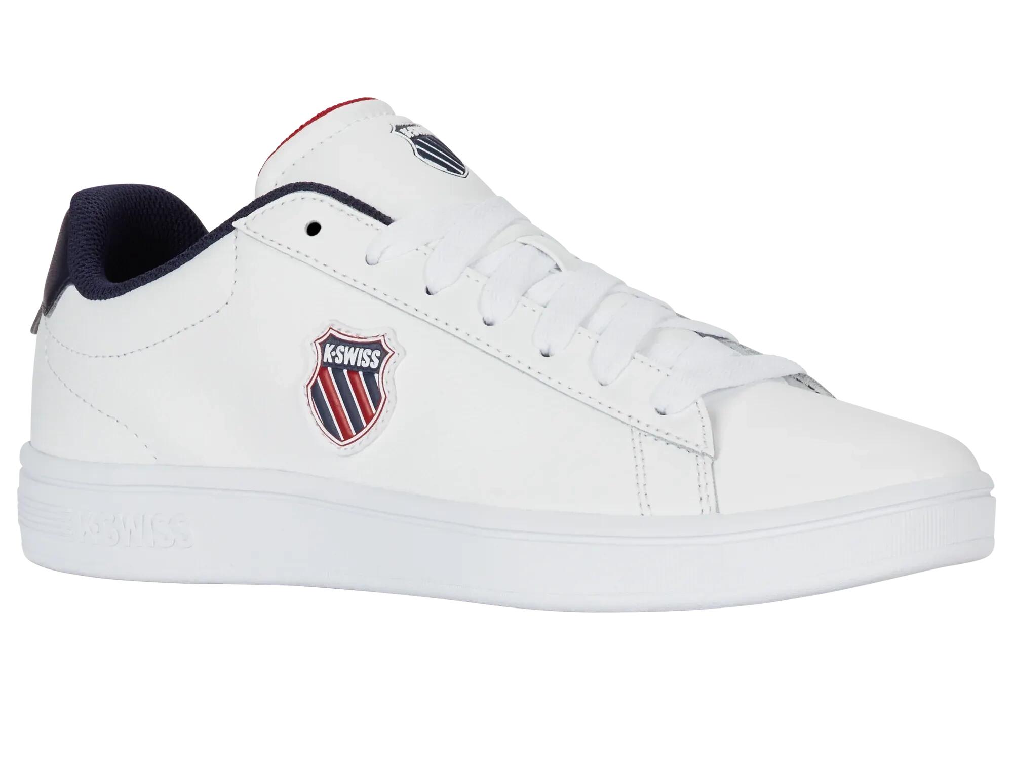 Zapatillas K-SWISS Court Shield II hombre - Blanco, Peacoat, Samba Red 2/5