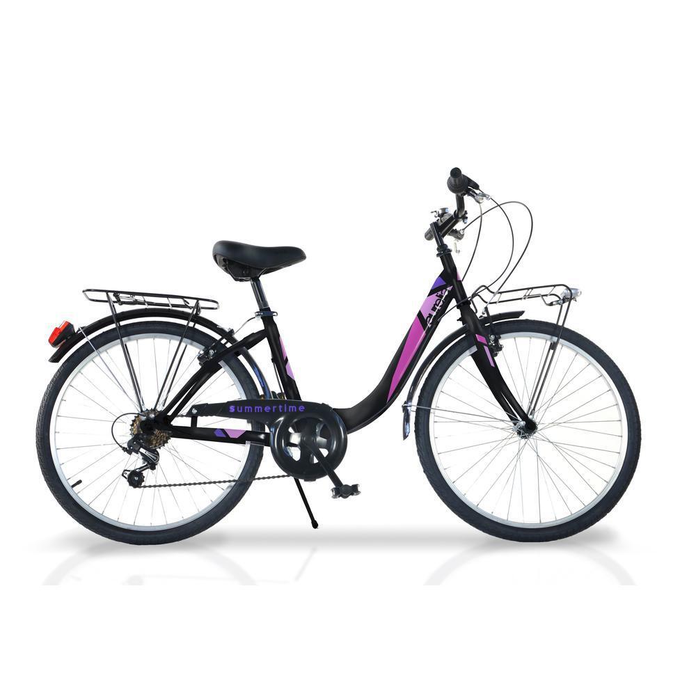 Dino Bikes Summertime 24-inch Black Children's Bicycle
