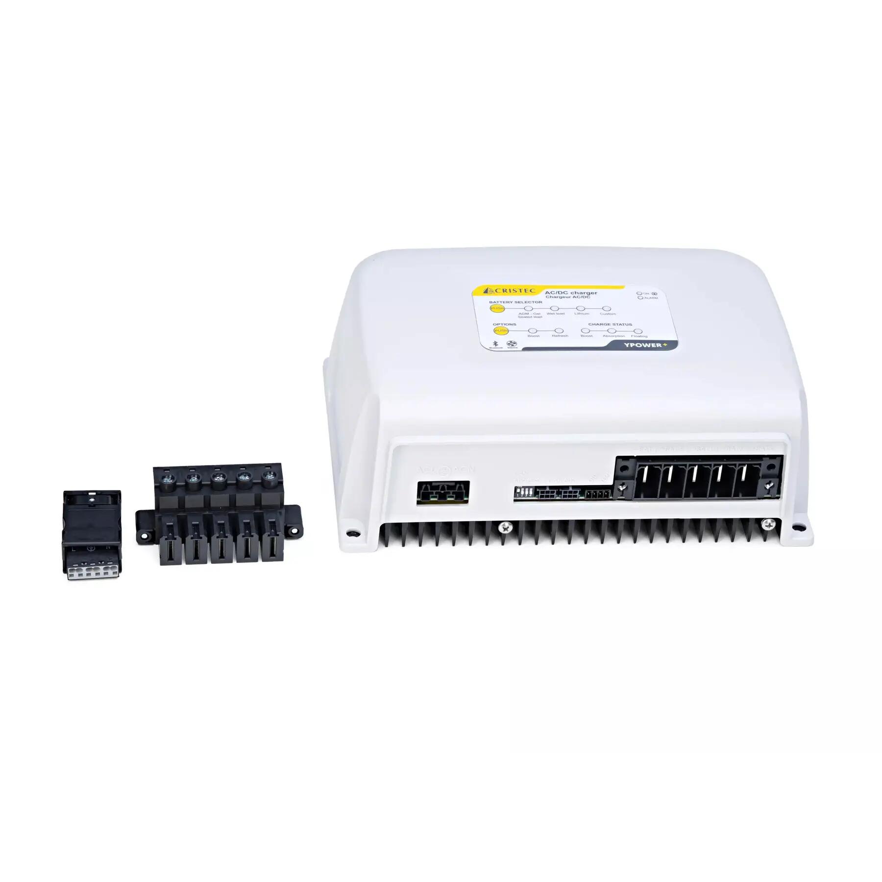 Caricabatterie Cristec AC-DC Ypower 12V/70A -4 sorties (remplace CR-YPO12-60STPL 5/7