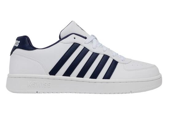 Sneakersy męskie K-swiss COURT KALI na co dzień białe (04777-124-M)