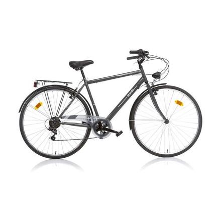 Dino Bikes 28-Zoll Herren-Trekkingrad, Graues Citybike