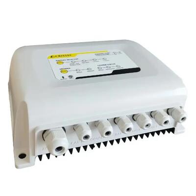 Waterproof accu charger 3 uitgangen cristec ac/dc-ip65 ypower 12v/30a