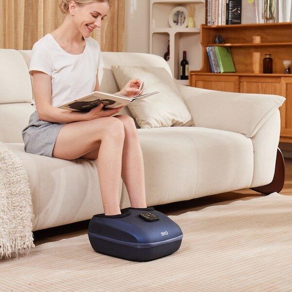 Voetmassageapparaat met Voetstimulatie YS100 Grijs 6/7