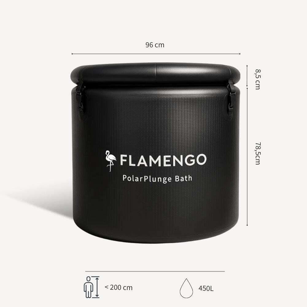 Flamengo® Bain Froid & Refroidisseur – Thérapie par le Froid Récupération 4/8