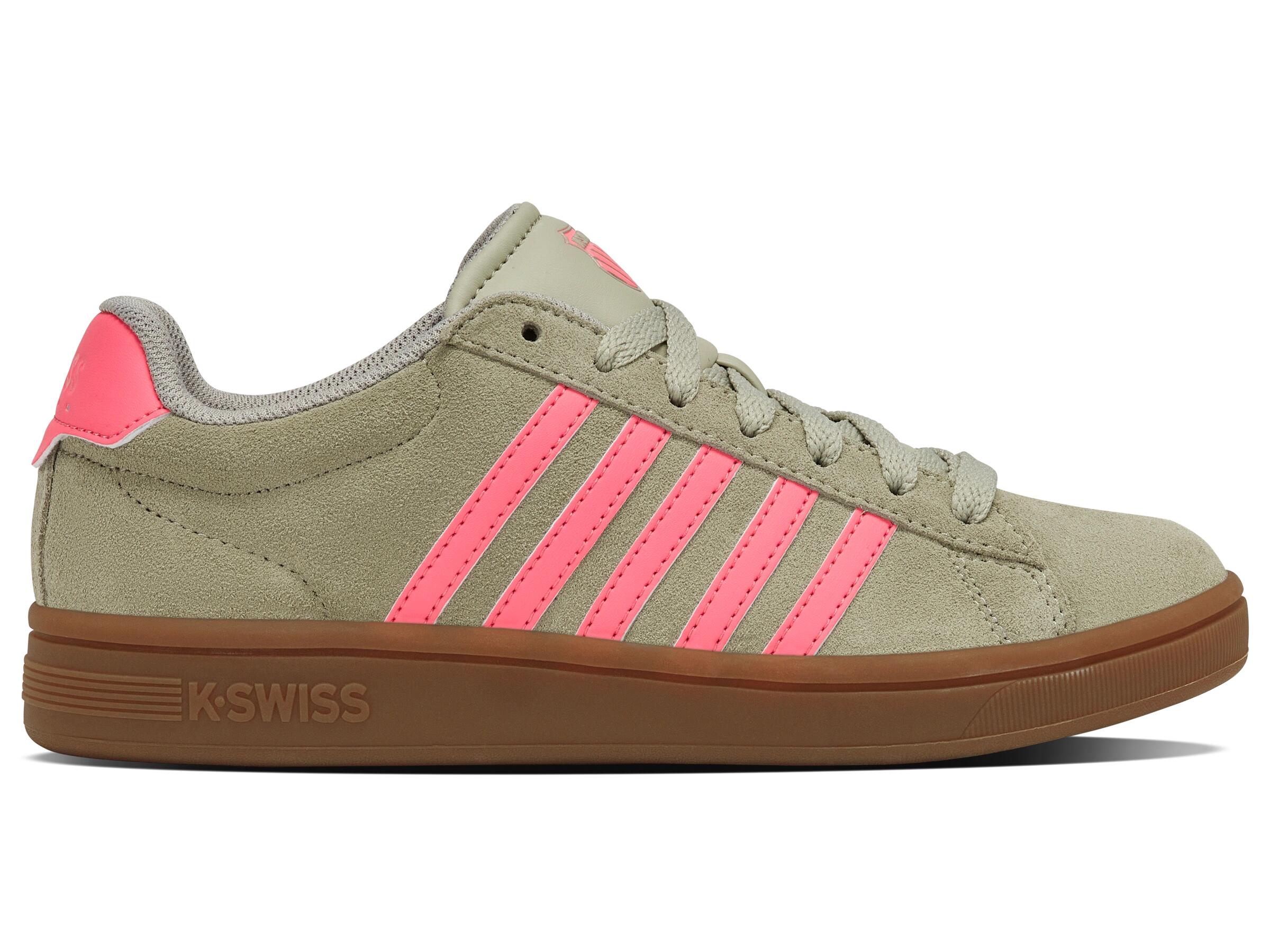 Sneakersy damskie K-swiss COURT TIEBRK II SDE na co dzień zielone (99492-059-M)