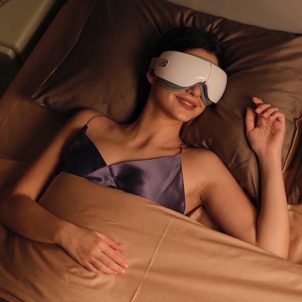 Draadloze Oogmassager met Warmte, Modi & Bluetooth ES500 Wit 2/7