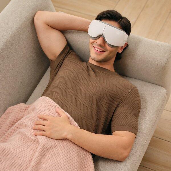 Draadloze Oogmassager met Warmte, Modi & Bluetooth ES500 Wit 4/7