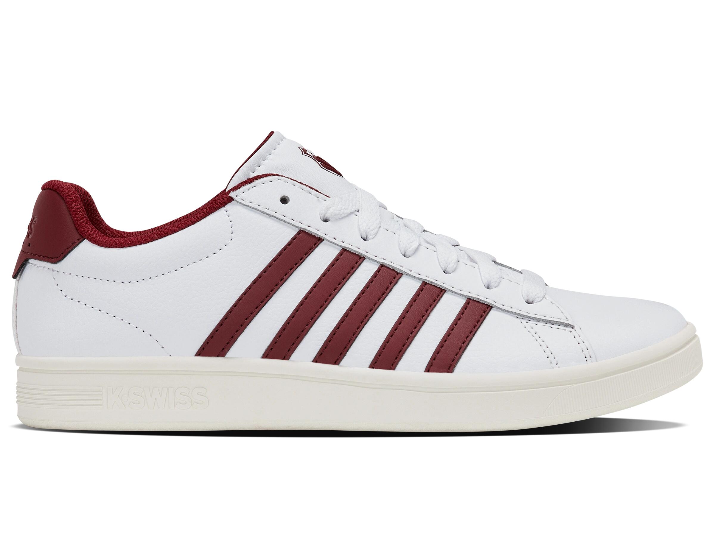 Sneakersy męskie K-swiss COURT TIEBREAK II na co dzień białe (04413-152-M)
