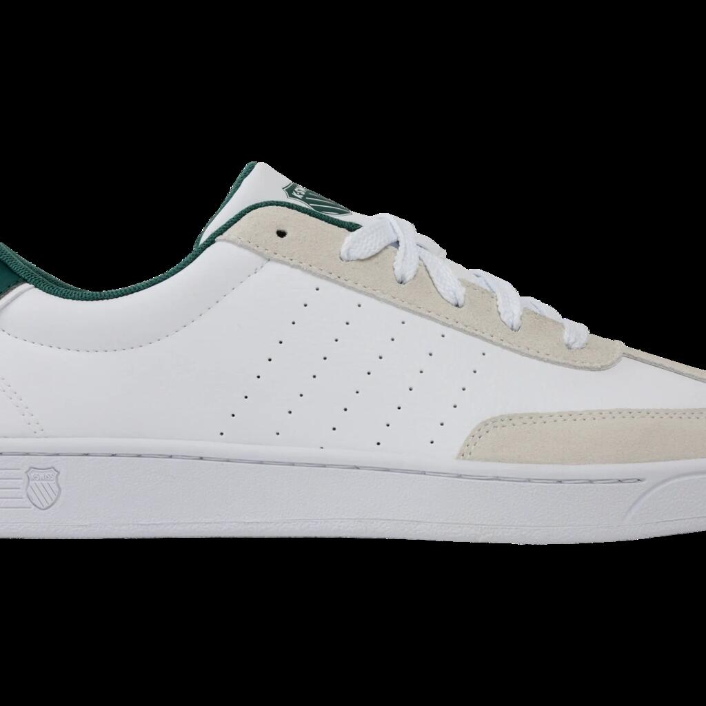 K-SWISS Court Balboa men’s sneaker in white, casual lifestyle shoe