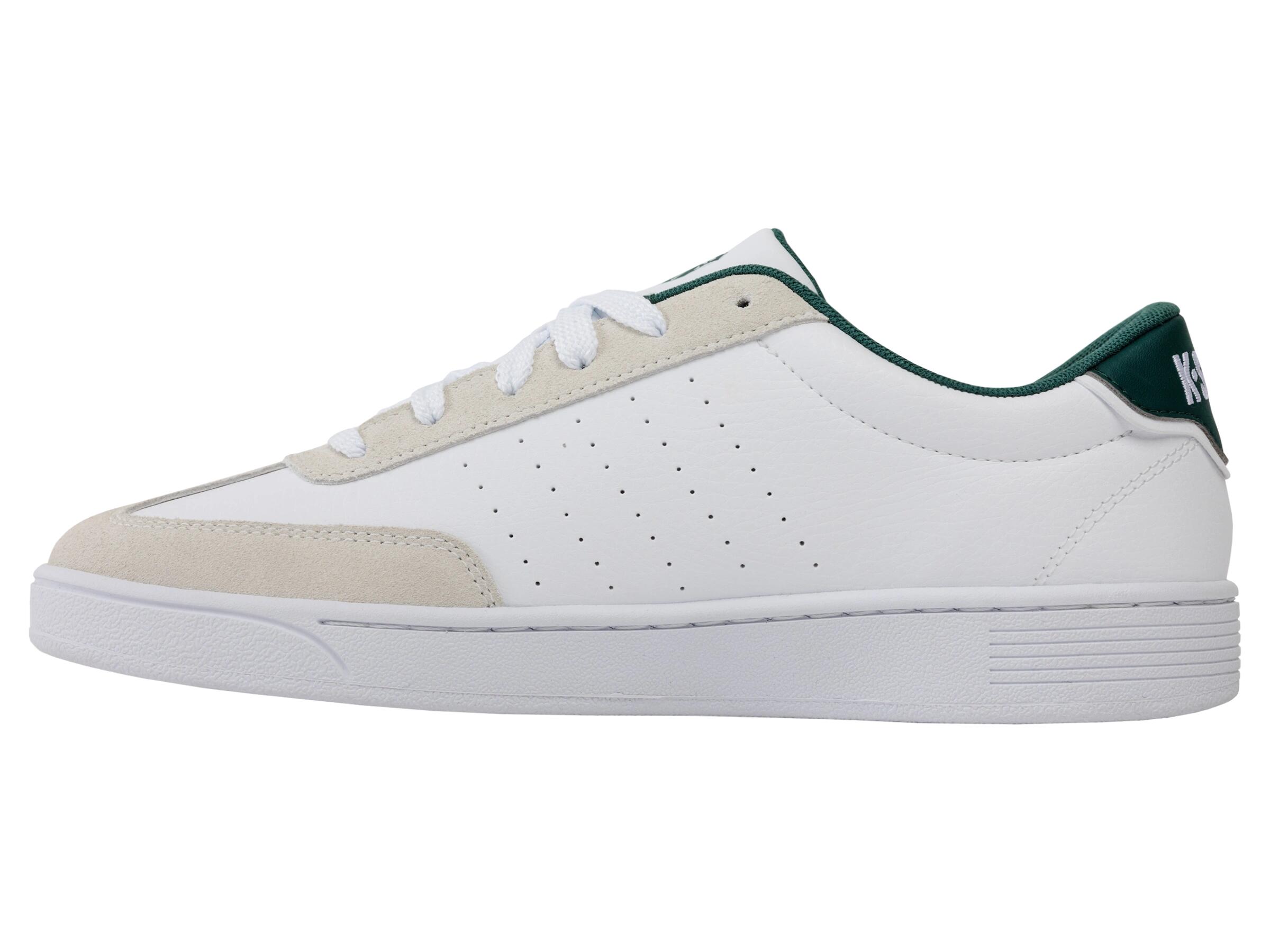 Zapatillas K-SWISS Court Balboa para hombre, blancas, calzado casual deportivo 5/5