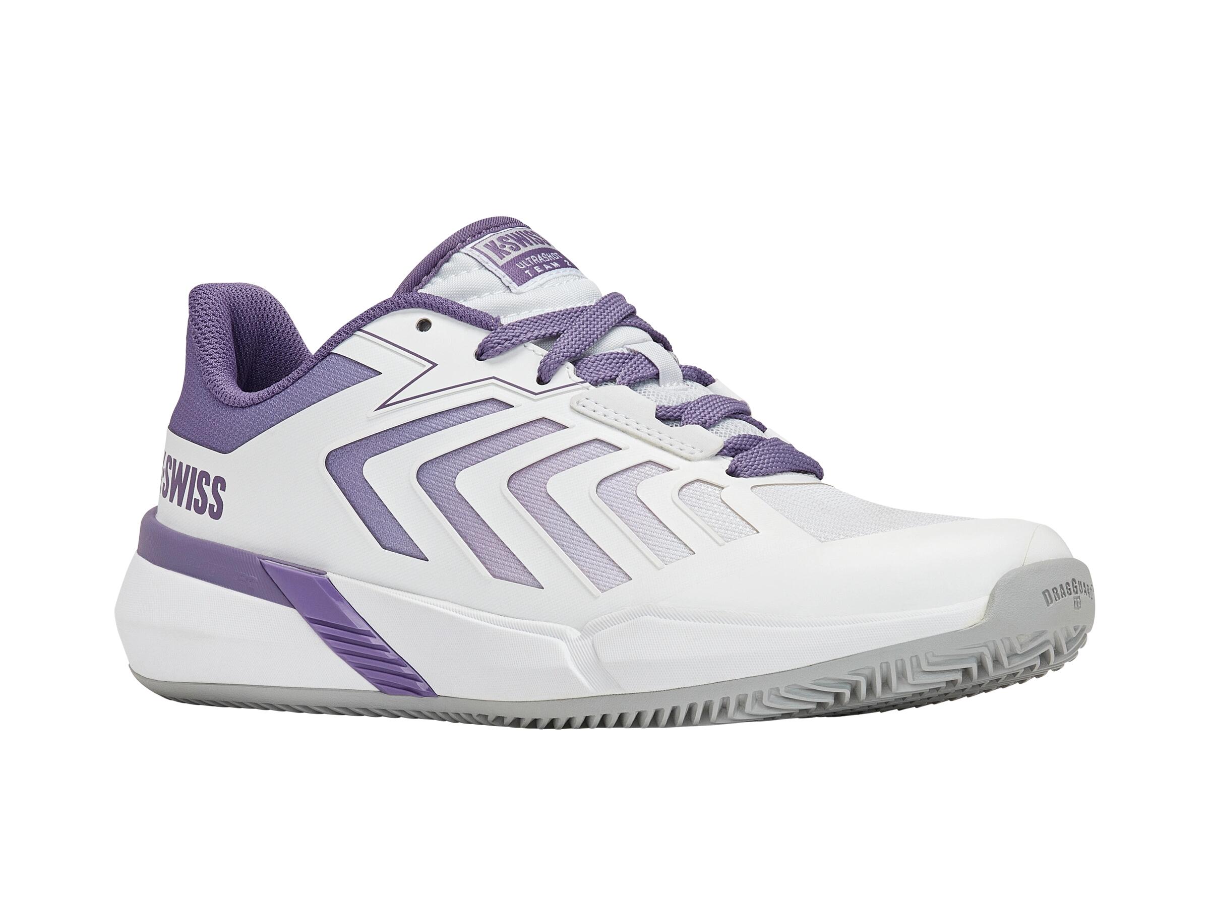 Zapatillas de entrenamiento K‑SWISS ULTRASHOT TM2CLAY para mujer, blancas 2/5