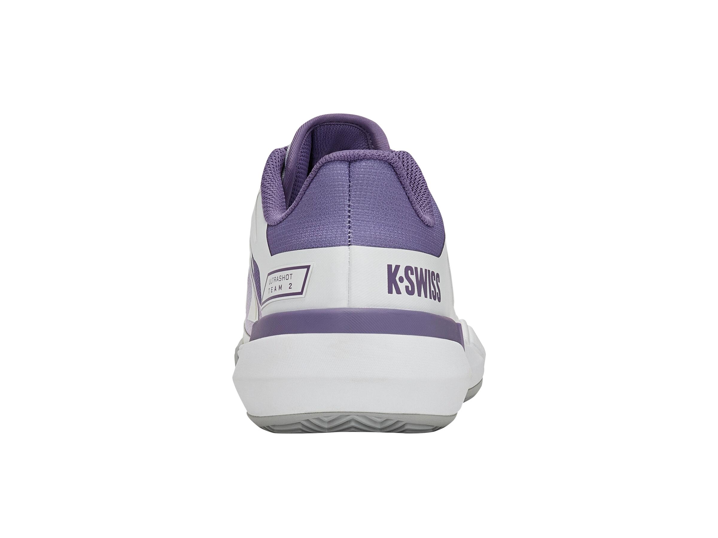 Zapatillas de entrenamiento K‑SWISS ULTRASHOT TM2CLAY para mujer, blancas 4/5