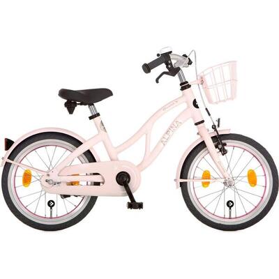 Alpina ocean kinderfiets 18" roze