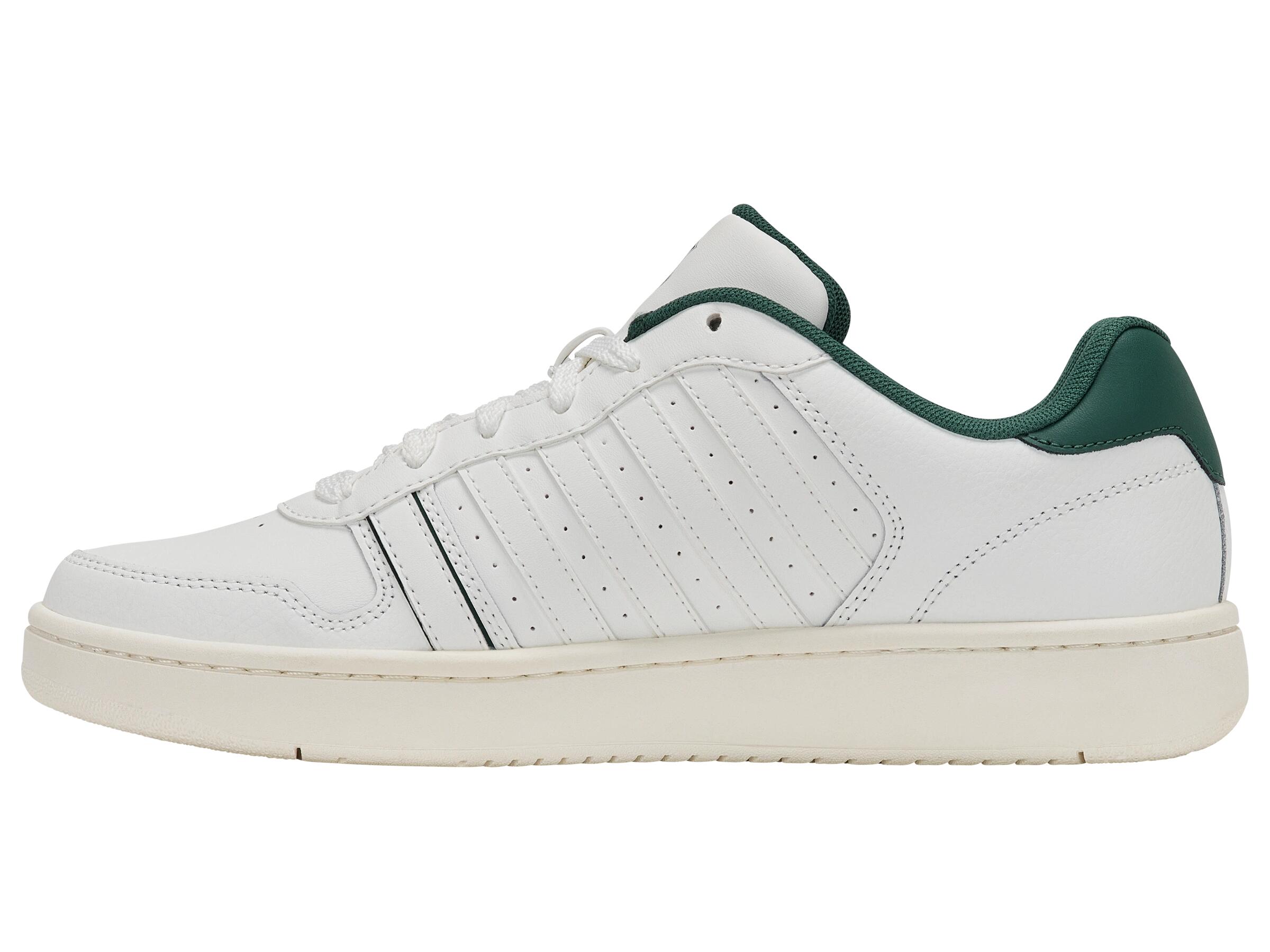 Zapatillas K-SWISS Court Palisades para hombre, blancas, corte bajo 5/5