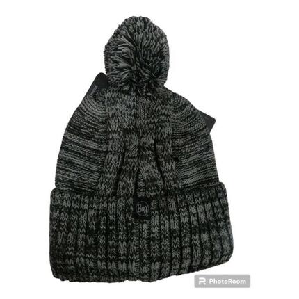 257 BLEIN bonnet tricoté avec bande polaire - gris.