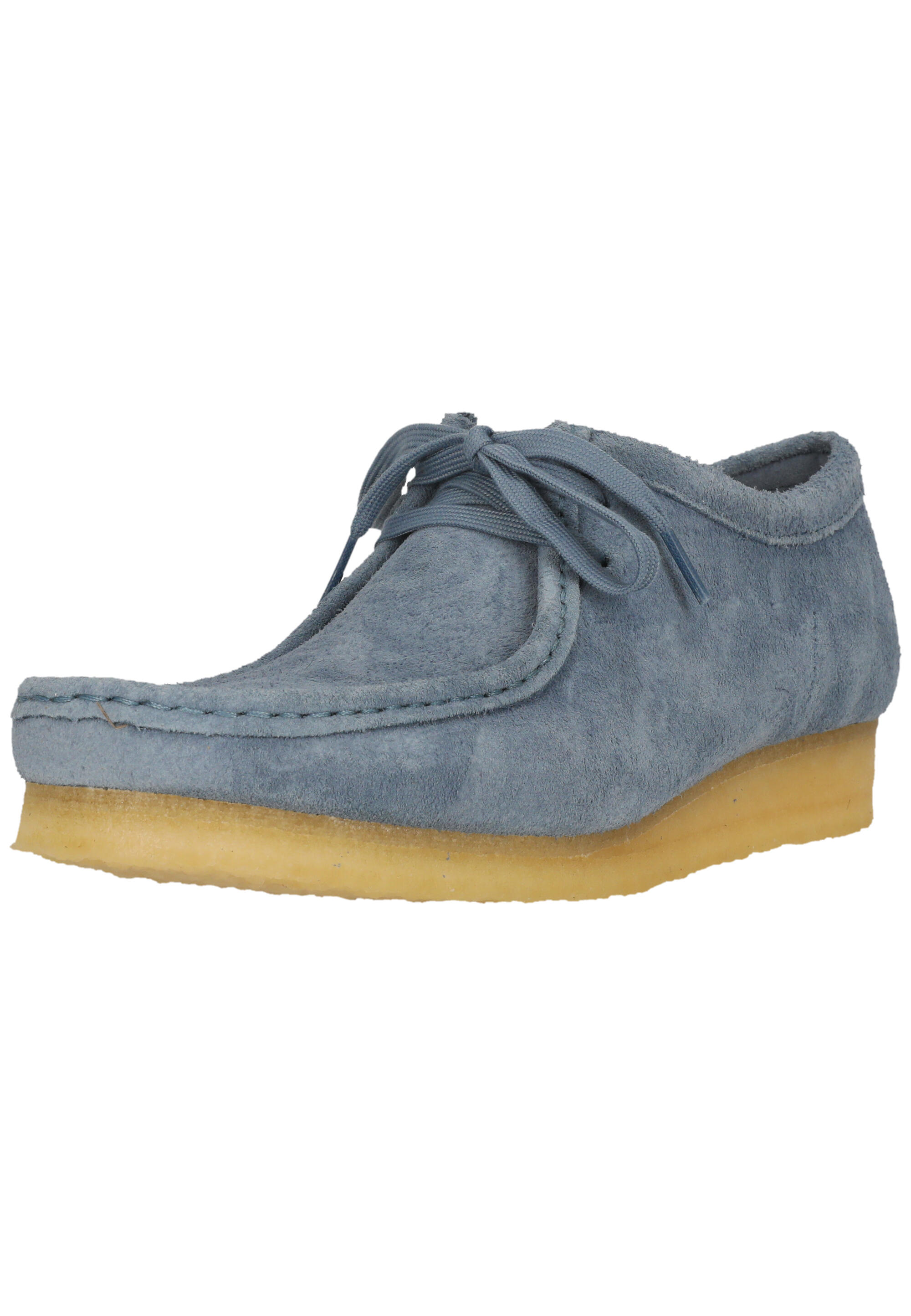Schnürschuhe Wallabee French Blue Sde 2/5