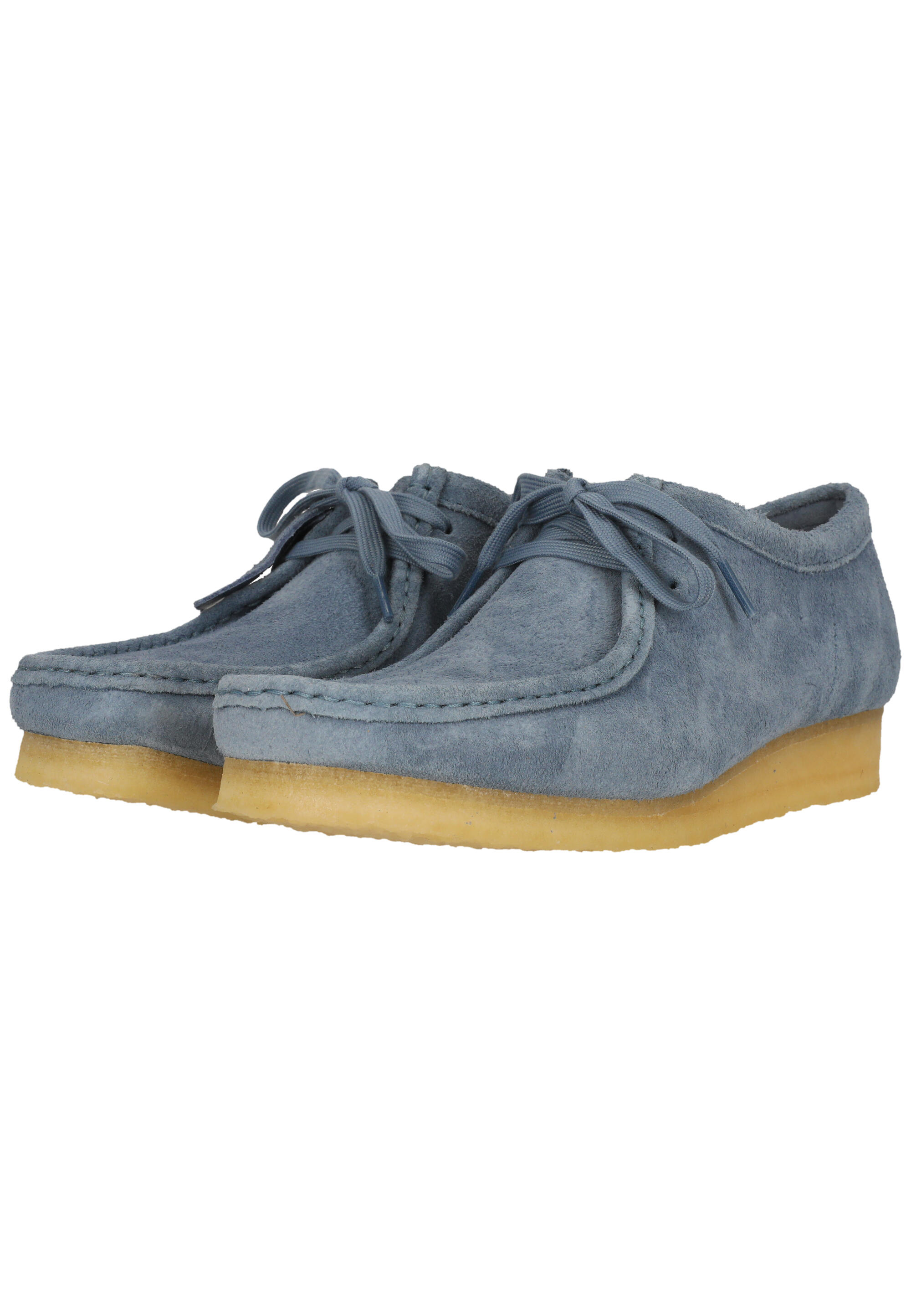 Schnürschuhe Wallabee French Blue Sde 4/5