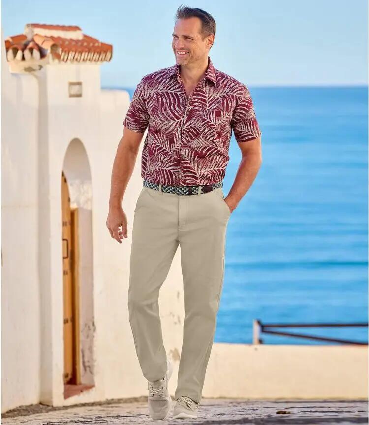 Le Pantalon Chino en Twill Stretch 3/3