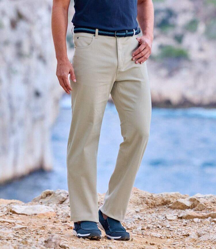 Pantalon Twill Stretch 5 Poches 2/3
