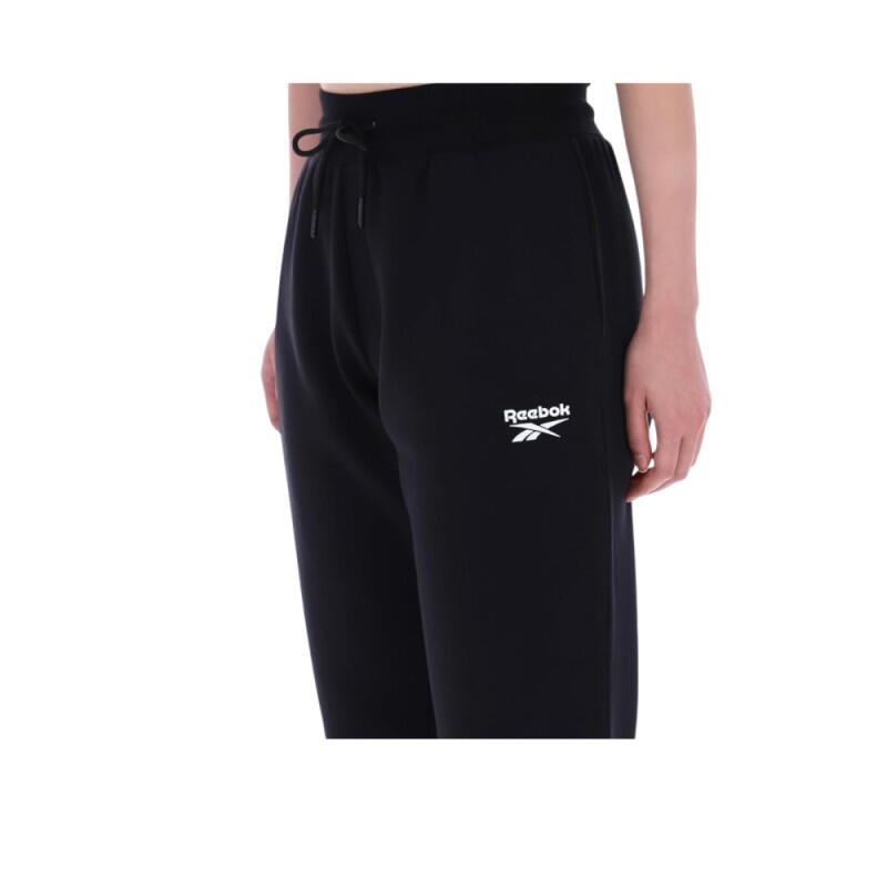 Pantalón Largo Negro Reebok Erika Cuffed Jogger Mujer 100240933 4/4