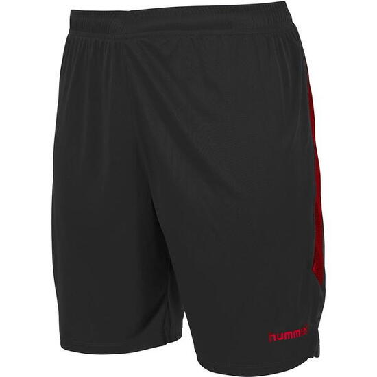 Short Hummel Boston Homme - Noir / Rouge