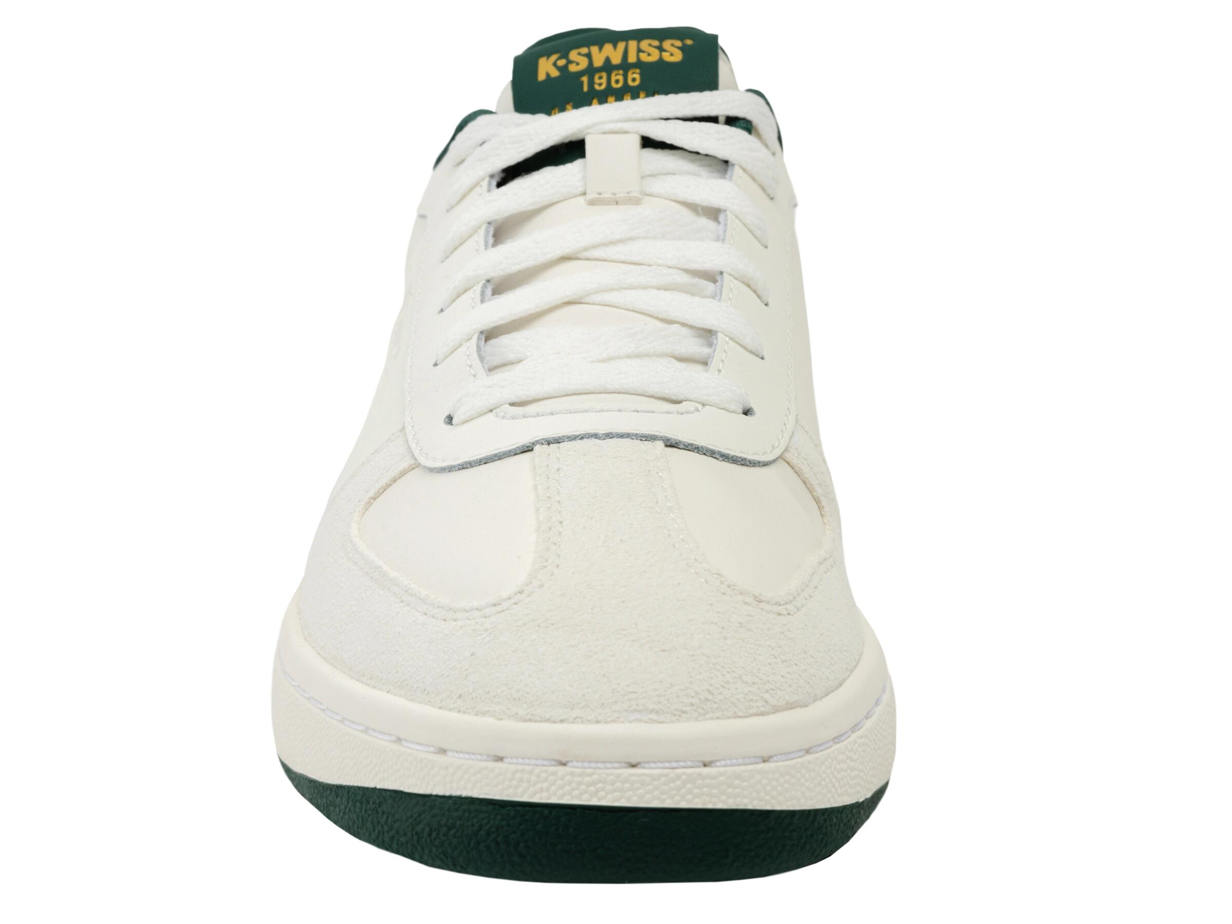Zapatillas K-SWISS Court Varsity para hombre, blancas, calzado casual deportivo 3/5