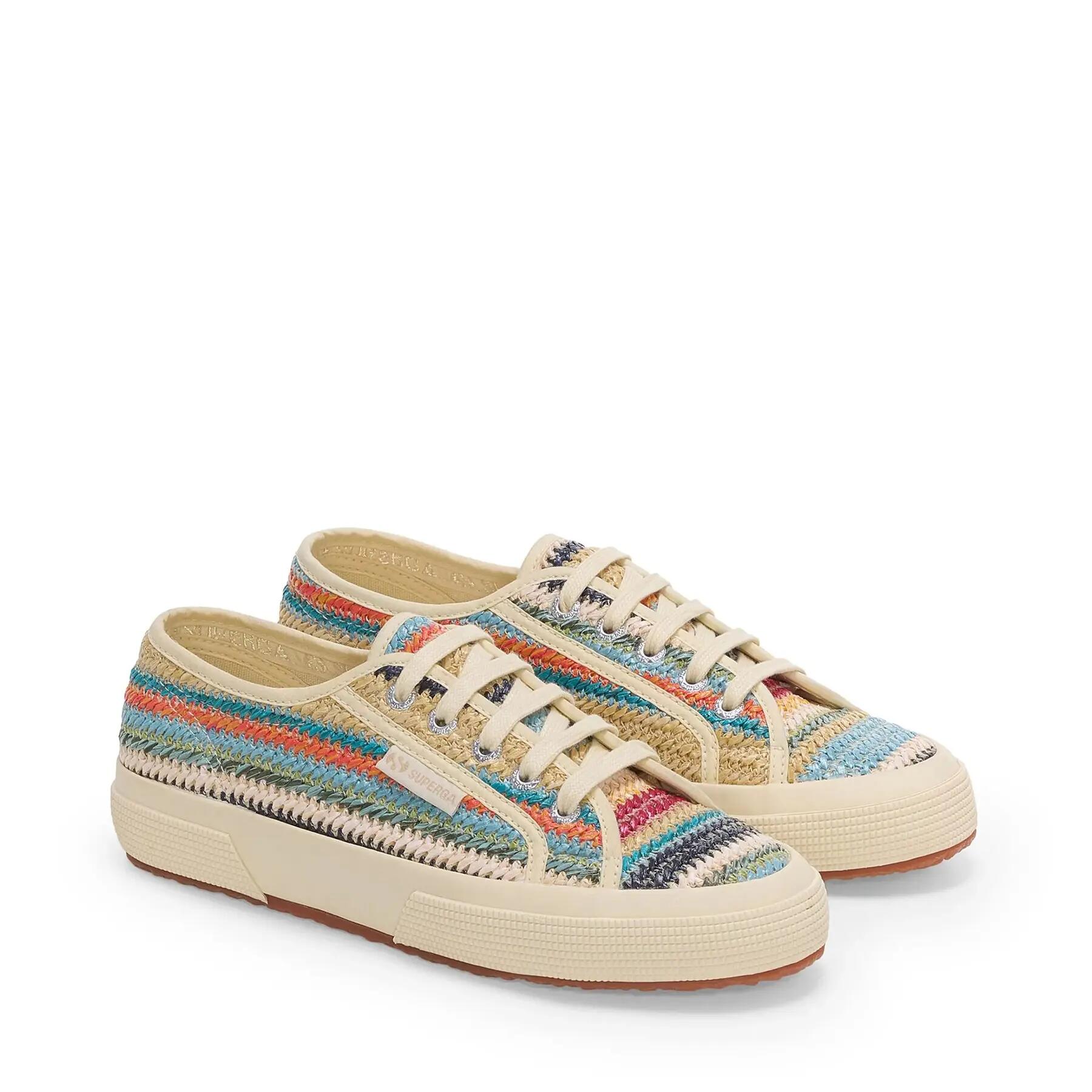 Sapatilhas de mulheres Superga 2750 Raffia 2/5