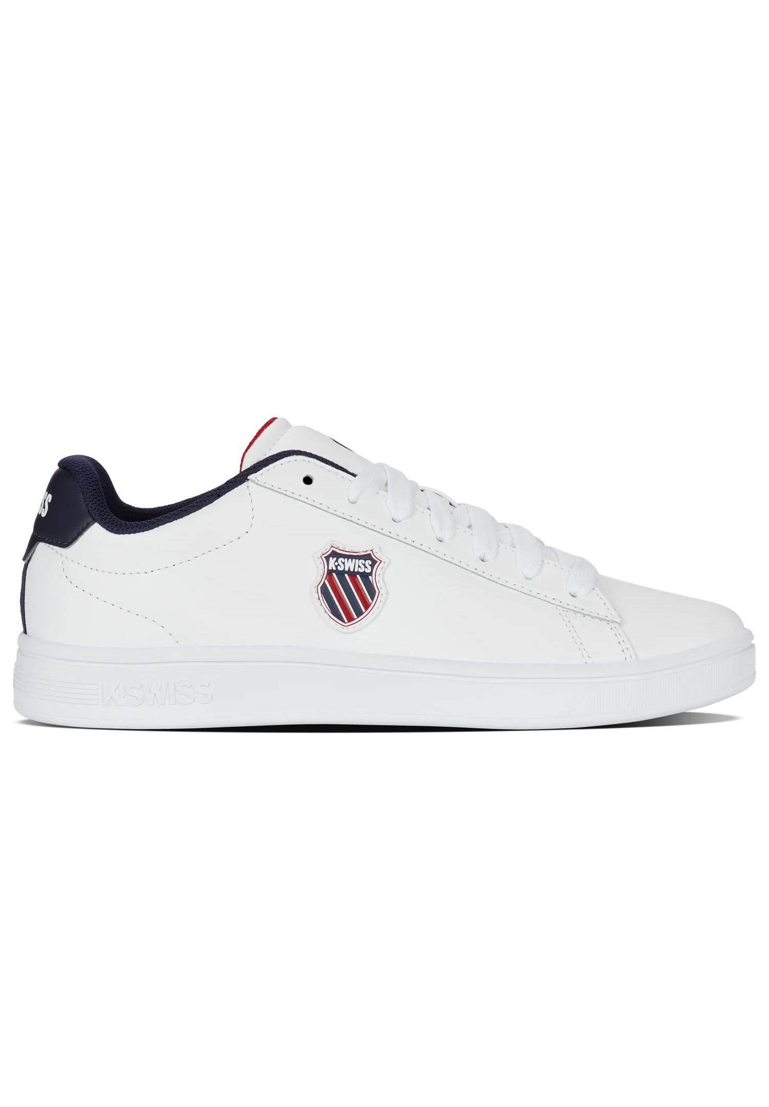 Zapatillas K-SWISS Court Shield II hombre - Blanco, Peacoat, Samba Red 2/6