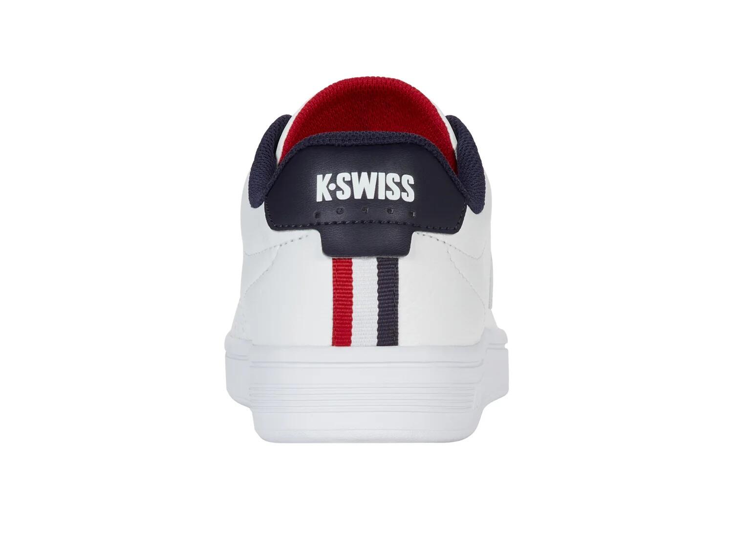 Zapatillas K-SWISS Court Shield II hombre - Blanco, Peacoat, Samba Red 5/6