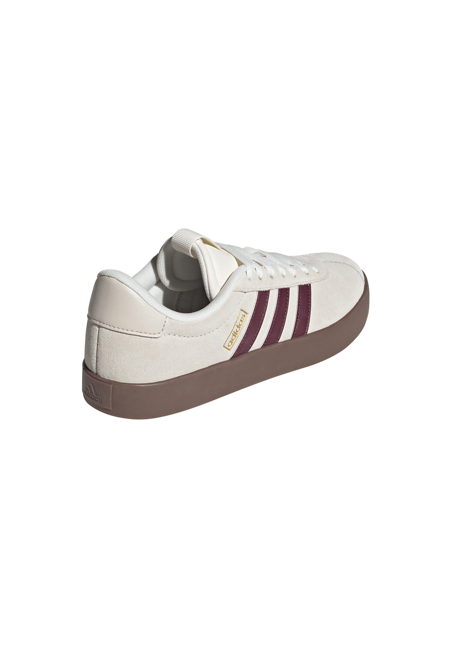 Adidas VL COURT 3.0 Damen Sneaker Schuhe KJ5140 Off White/Maroon/Gum 5/7