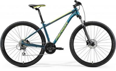 Merida big seven 20 blauw - mountainbike 24-speed, 3x8 aandrijving
