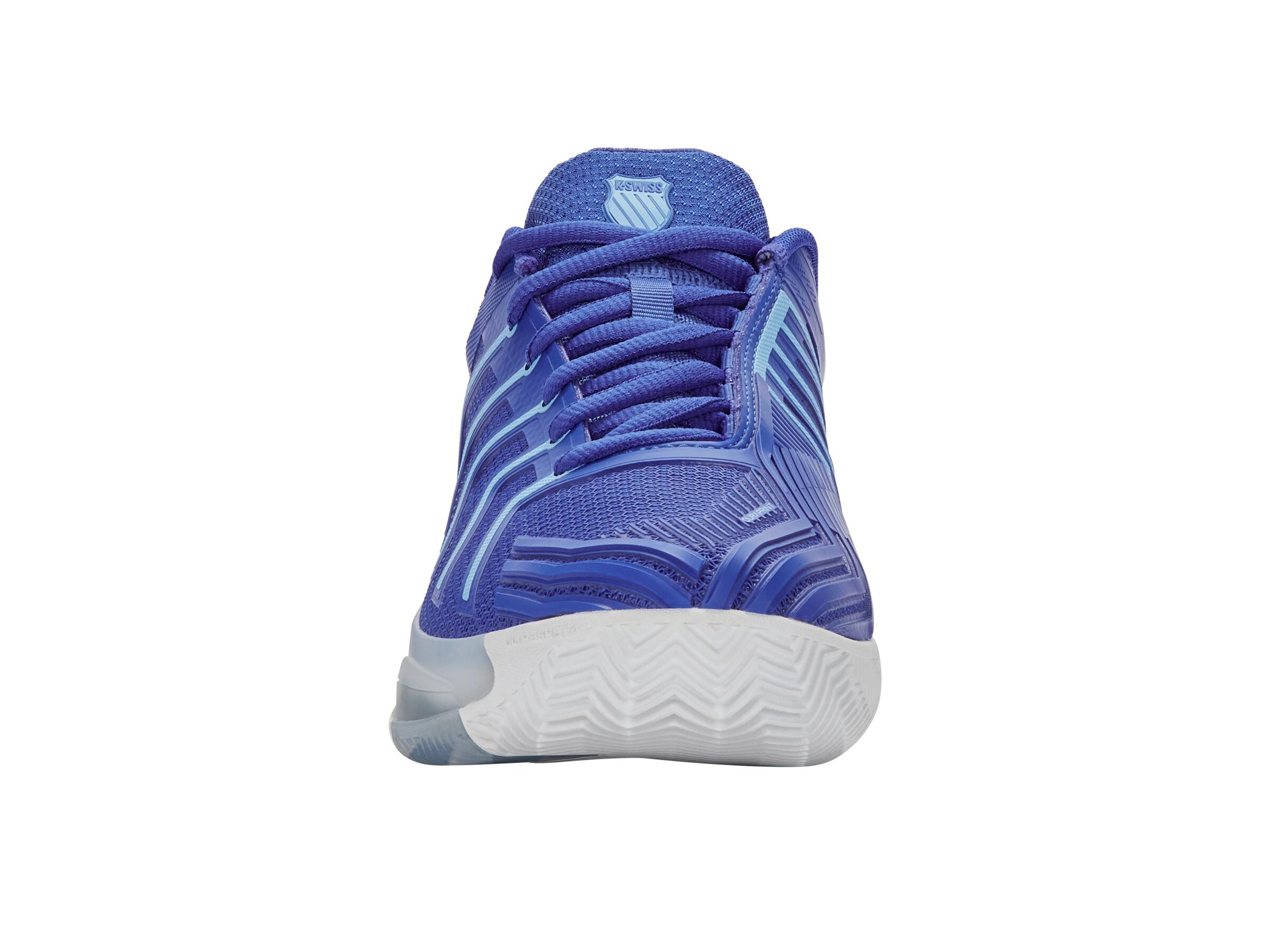 K‑SWISS ULTRA SHOT 4 HB herentrainingschoenen, blauw met paarse accenten 3/5