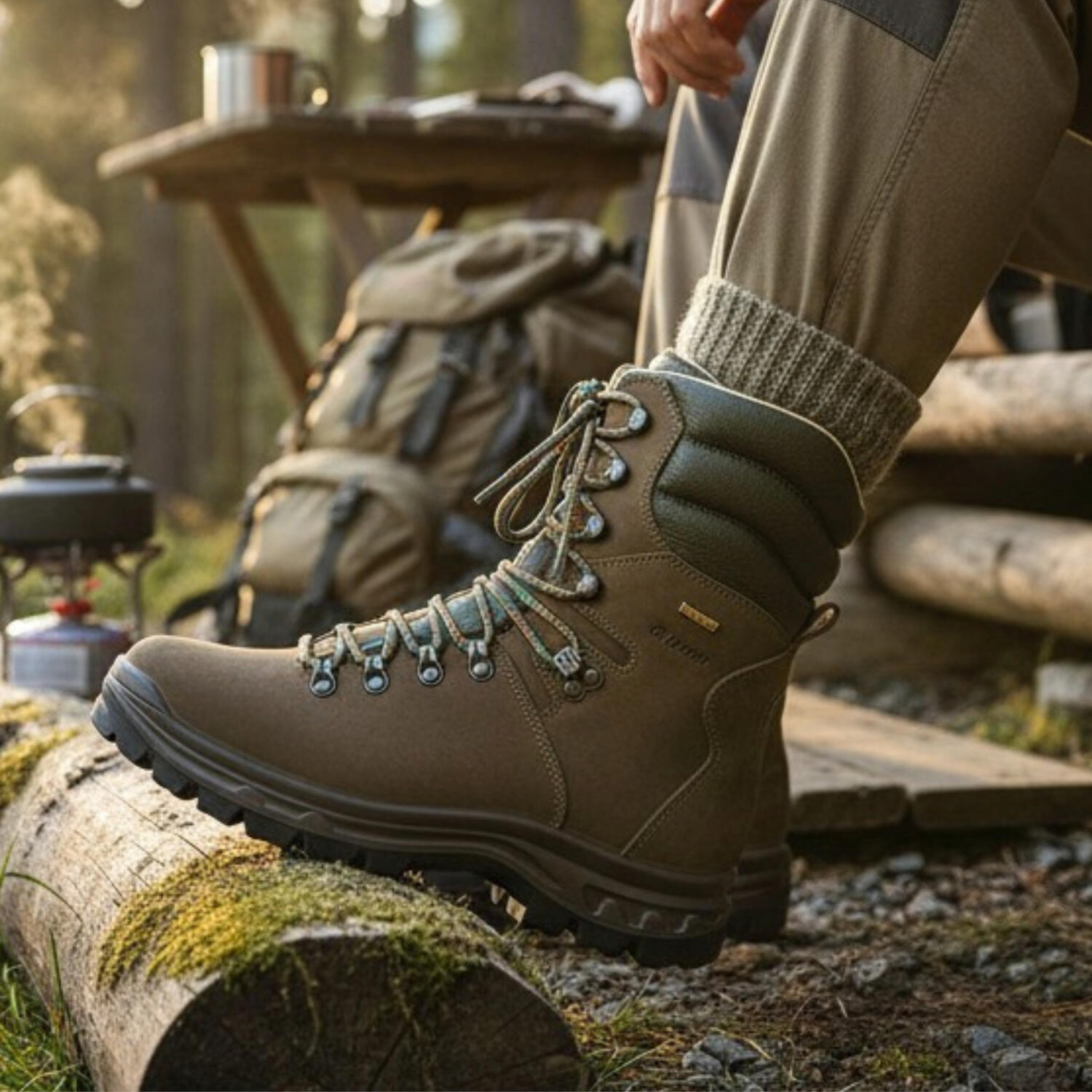 Grisport Mater Outdoorstiefel Herren (Olive) Größe 42 2/4