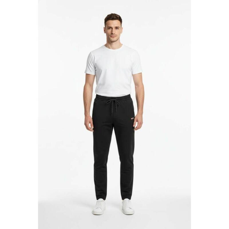 Pantalón Negro +8000 DAVEN 005 Hombre Algodón 4/4