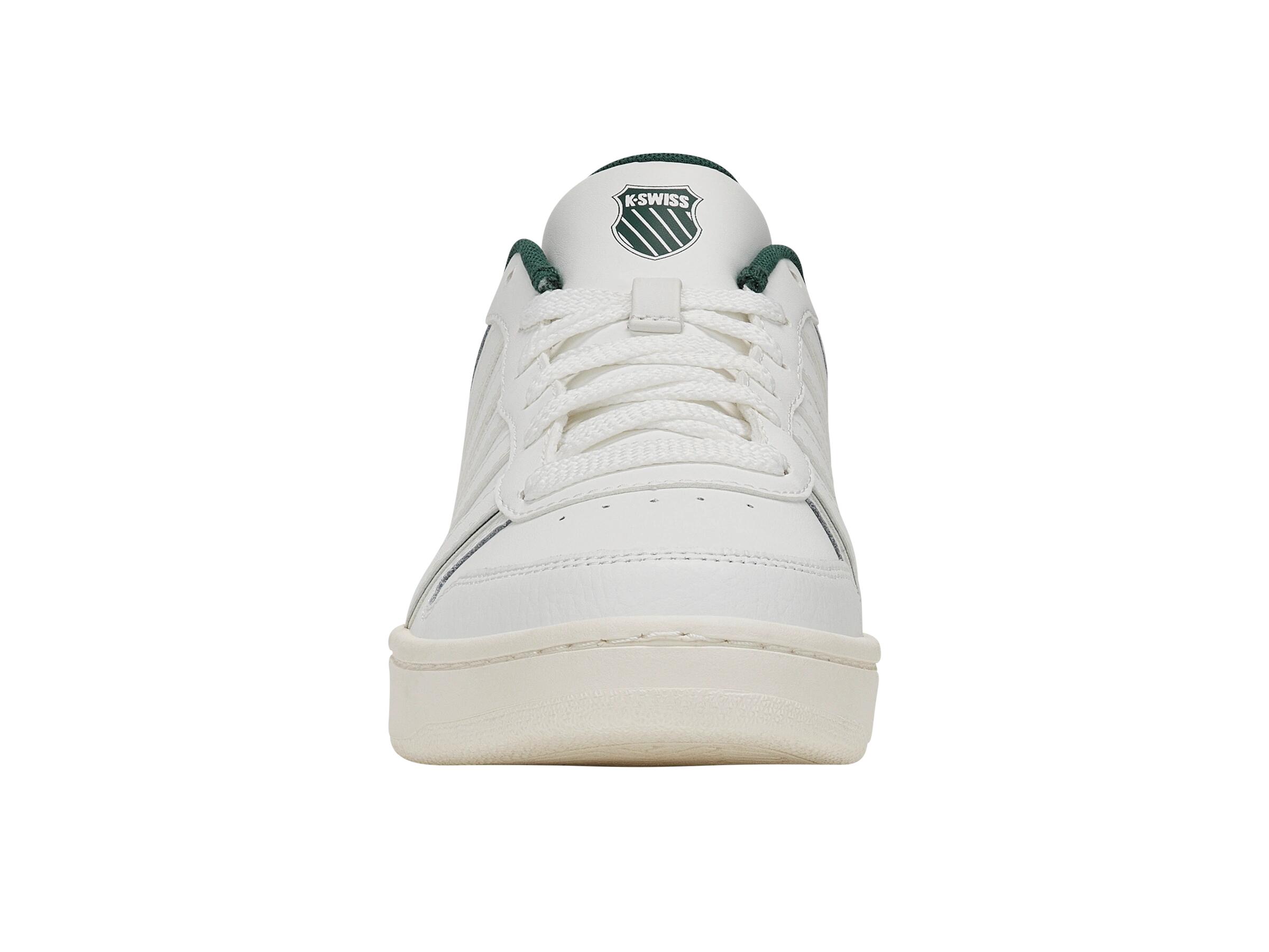 Zapatillas K-SWISS Court Palisades para hombre, blancas, corte bajo 3/5