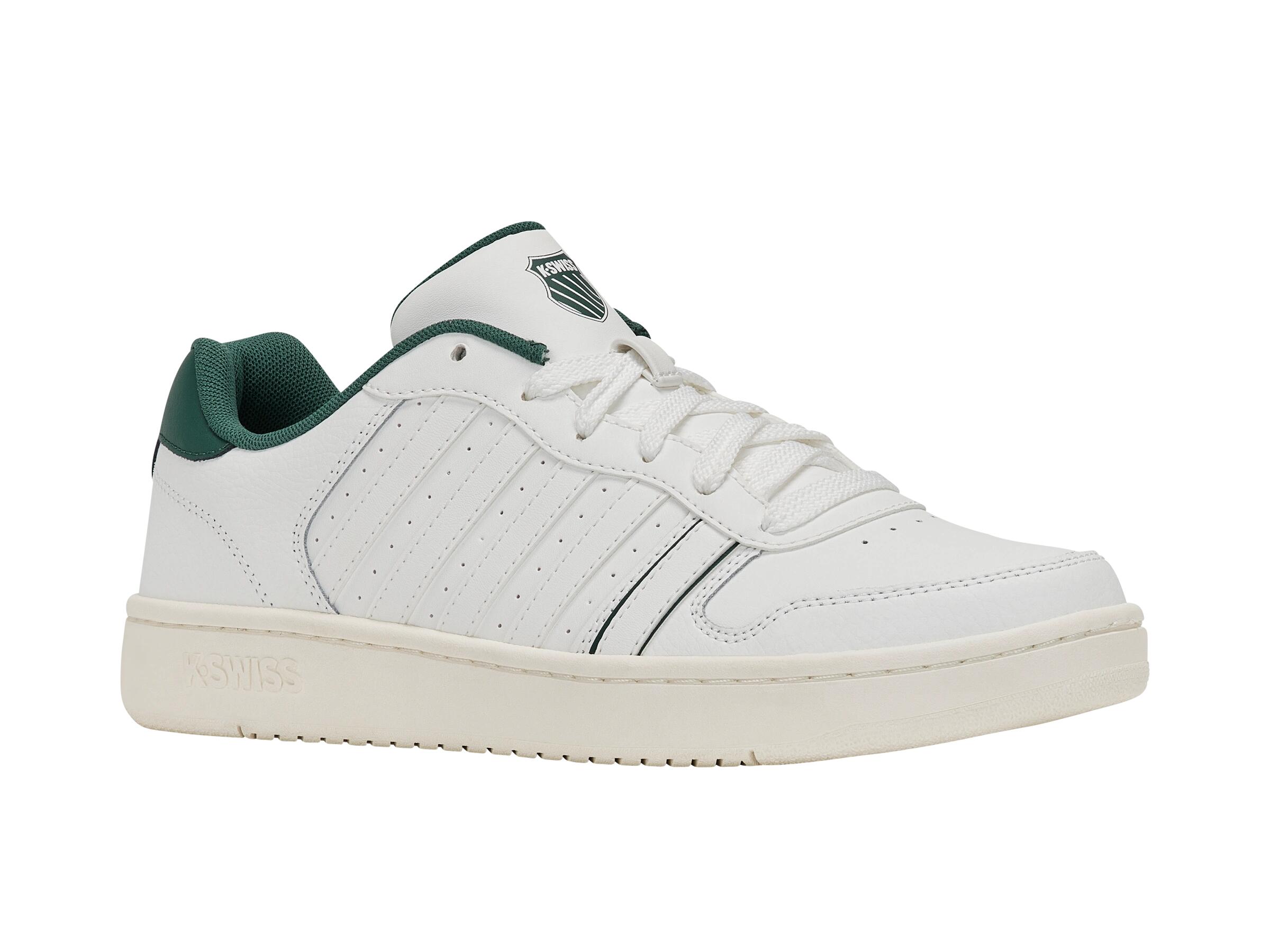 Zapatillas K-SWISS Court Palisades para hombre, blancas, corte bajo 2/5
