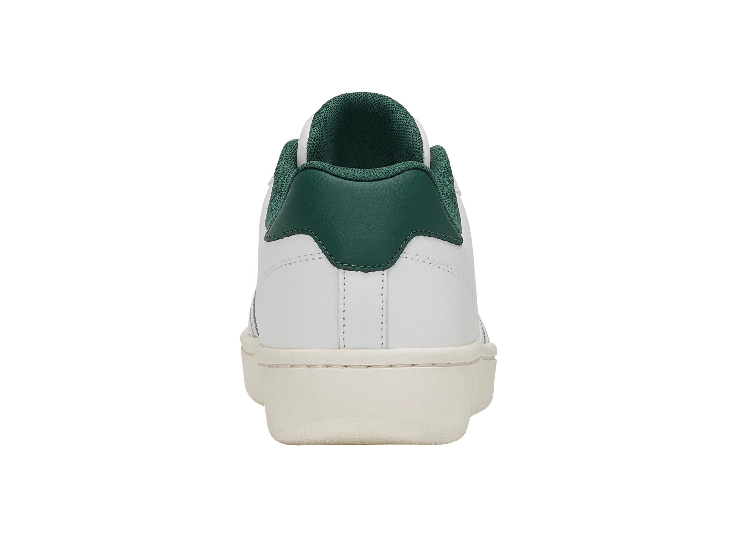 Zapatillas K-SWISS Court Palisades para hombre, blancas, corte bajo 4/5