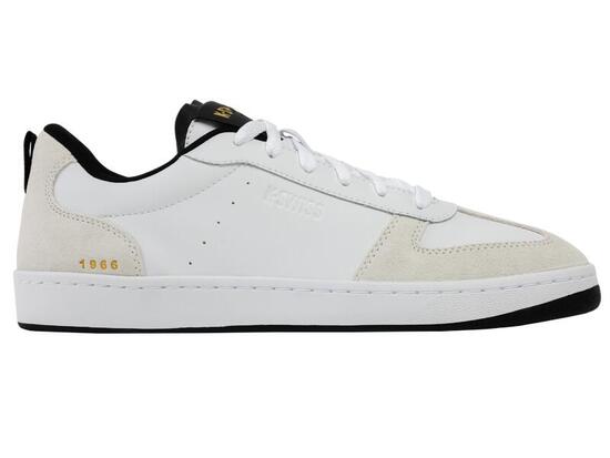 Chaussure de sport K-SWISS Court Varsity pour homme, blanc