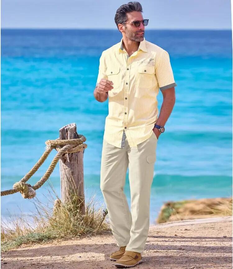 Lässige Schlupfhose im Cargo-Stil 3/6