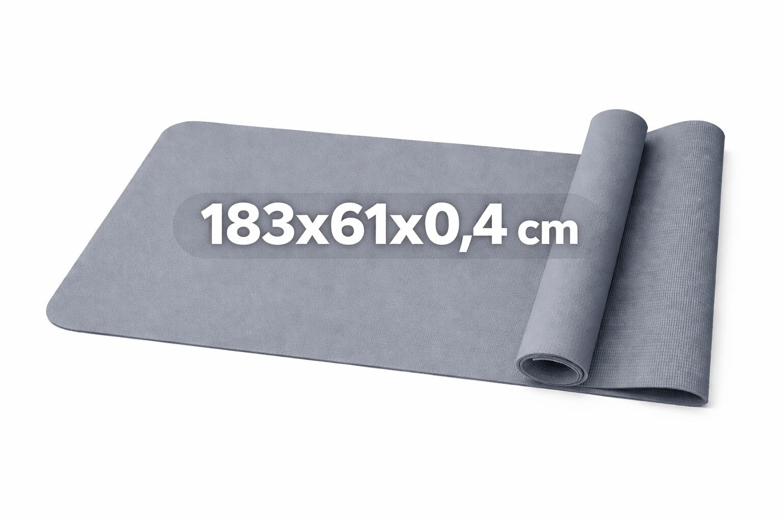Colchoneta Esterilla TPE Gris 183x61x0,6 cm 2/3