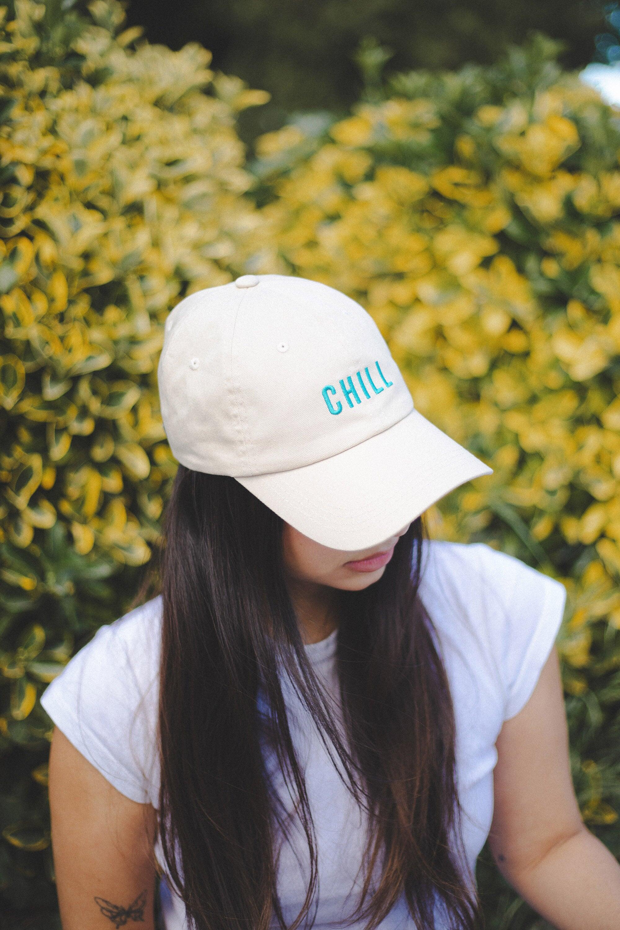 Unisex lifestyle gorra algodón visera curva ajustable Chill Hanukeii 6/6