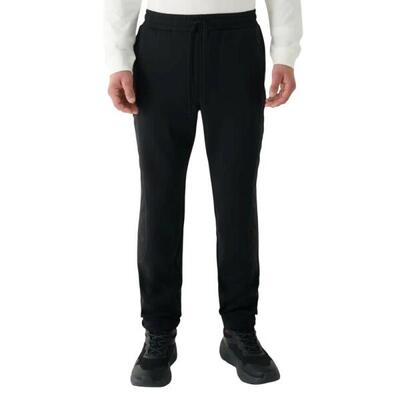 4f heren jogger broek zwart