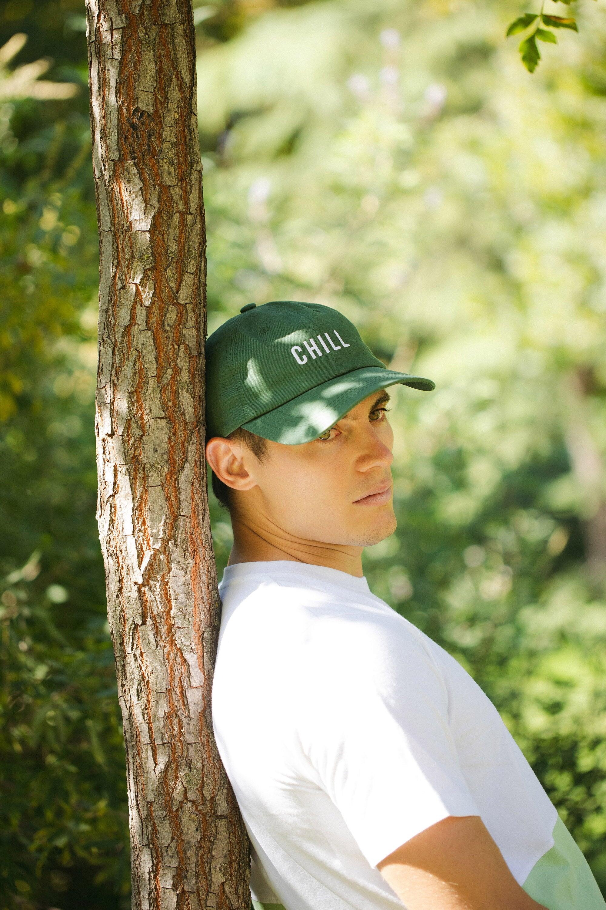 Unisex lifestyle gorra algodón visera curva ajustable Chill Hanukeii 7/7
