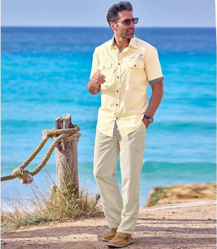 Pantalon Détente Cargo 3/4