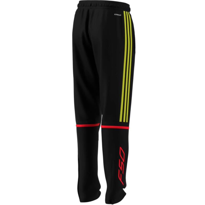 adidas F50 TR PNT Y trainingsbroek junior zwart met fluorescerende accenten. 5/5