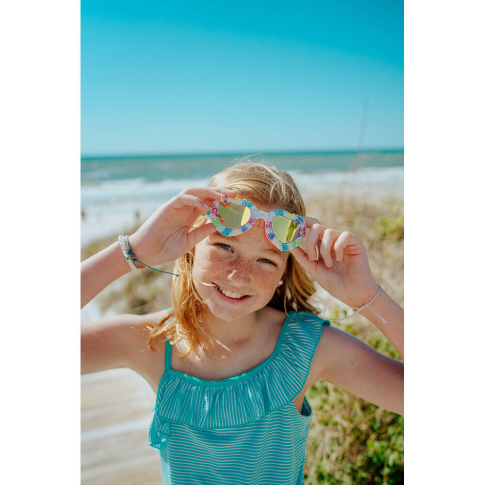 LUNETTES DE NATATION SWEET HEARTS 8+ Protection UV à 100 % 5/7