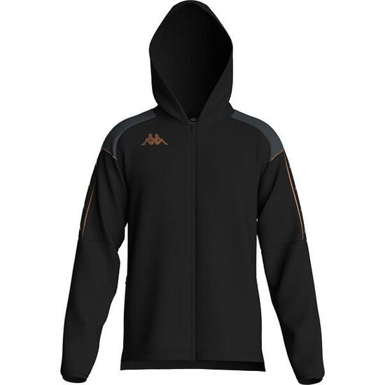 Kappa Miordizi Sweat à Capuche Homme - Noir / Gris, L