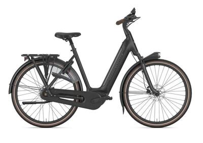 Gazelle grenoble c8+ 600wh, shimano nexus 8-speed, elektrische stadsfiets zwart